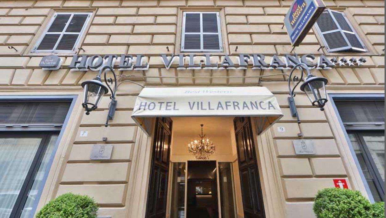 Hotel Villafranca Рим Екстериор снимка